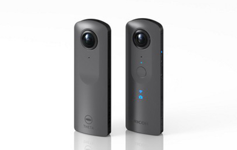 ワンショットで360°撮影できるRICOH THETA V